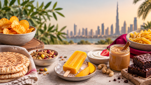 Gluten-free products from UAE brands.